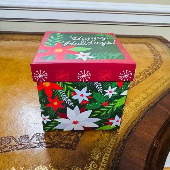 Pier One 2019 Li Bien Snowman Ornament Happy Holiday Reverse Painted Glass NEW - Picture 7 of 8